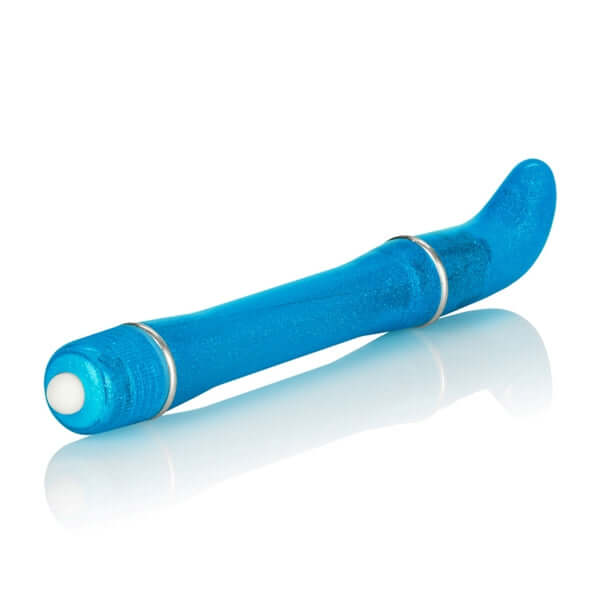 Pixies Mini G Pinpoint G-Spot Vibrator Blue Waterproof for targeted pleasure and precise stimulation.