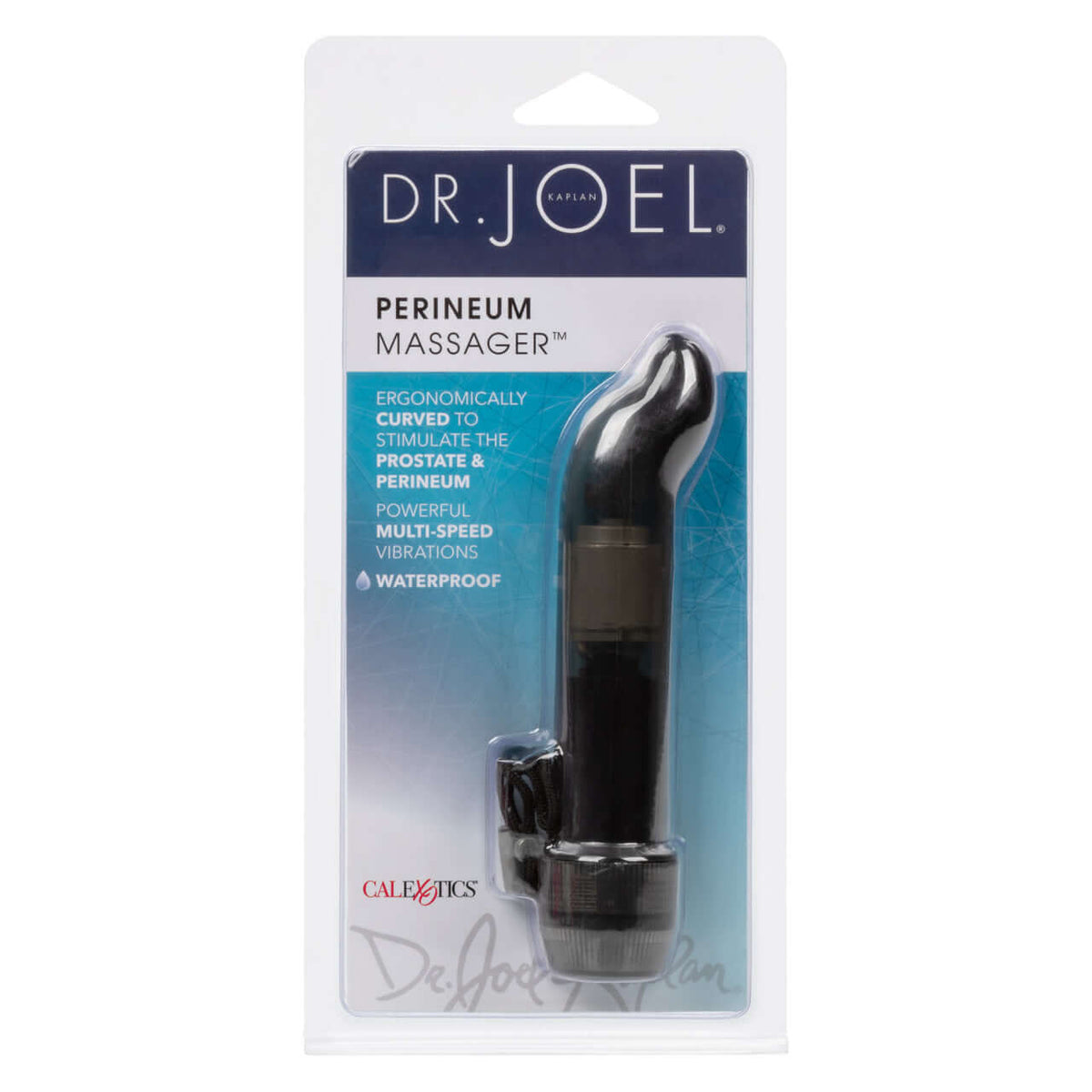 Dr Joel Kaplan Perineum Massager 4.5 Inch Vibrator in packaging, designed for precise prostate and perineum stimulation.