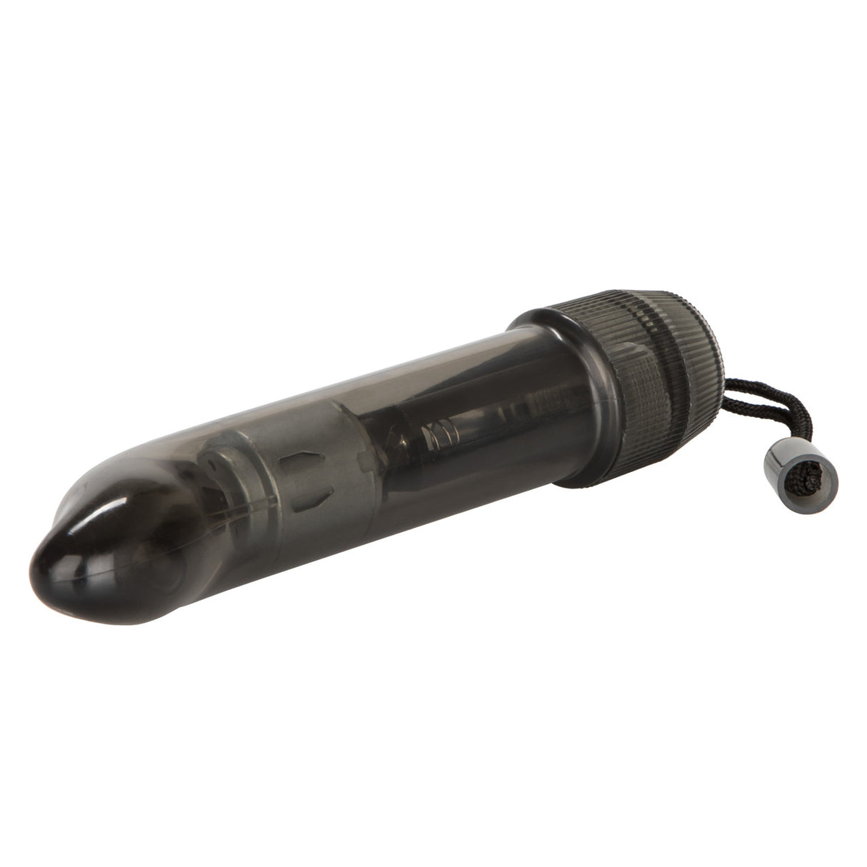 Dr Joel Kaplan Perineum Massager 4.5 Inch Vibrator in sleek black design with ergonomic contour for precise stimulation.