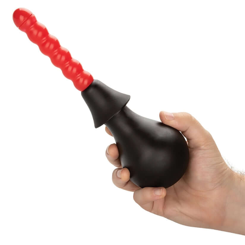 Colt Anal Douche with EZ squeeze bulb and dual attachments for a clean and pleasurable experience.