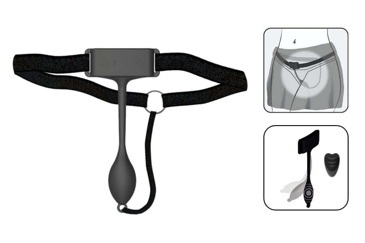 Secret Touch Vibrating Panty Vibe with Remote Control, discreet wearable vibrator for powerful stimulation.