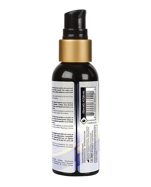 Sensuva Hybrid Personal Moisturizer Blueberry Muffin 1.93 Oz bottle with detailed label.