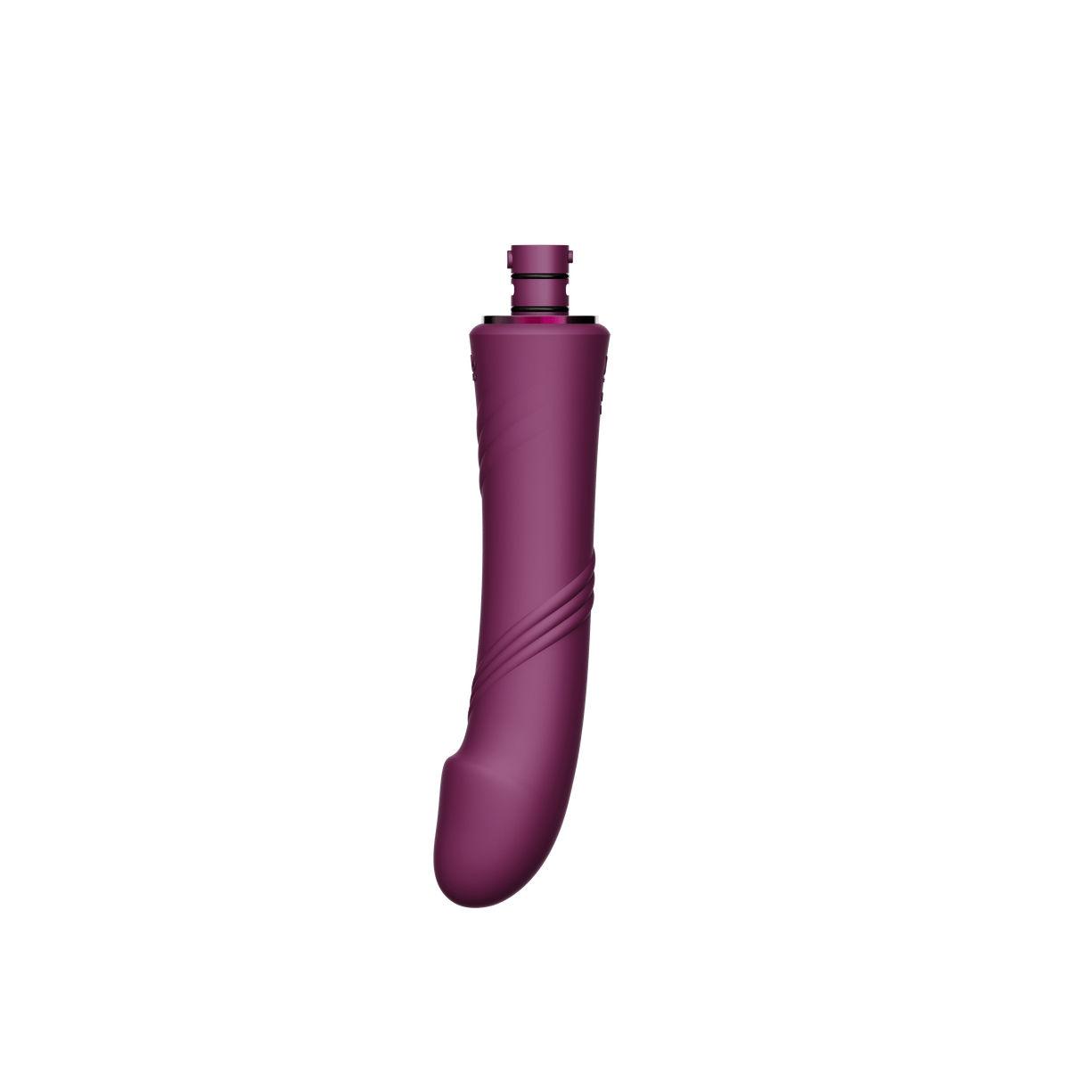 ZALO Sesh Compact Velvet Purple Sex Machine with PowerThrust technology, featuring telescopic range and vibrating massage sticks
