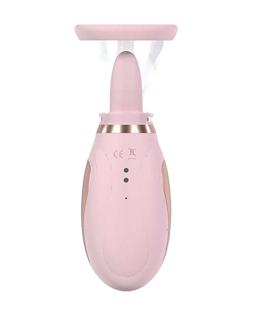 Shots Pumped Enhance Vulva and Breast Pump Pink, dual-purpose suction system for enhanced sensitivity and size.