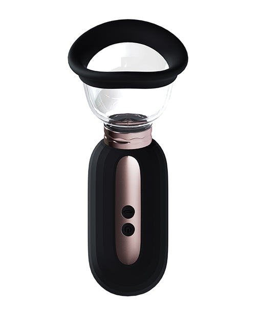 Shots Pumped Dazzling Clitoral Nipple & Breast Pump Black for enhancing sensitivity and size.
