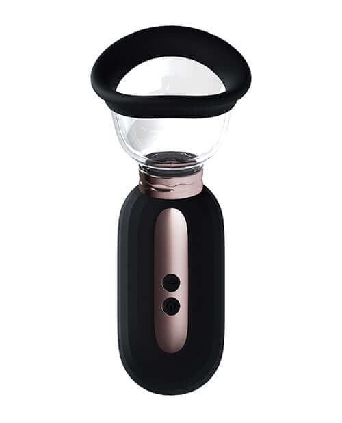 Shots Pumped Dazzling Clitoral Nipple & Breast Pump Black for enhancing sensitivity and size.
