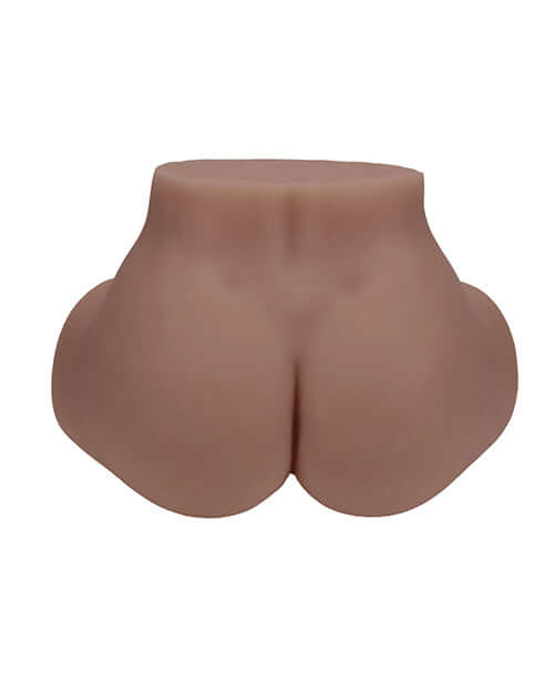 Shots Xkin Layla Love Dual Entry Masturbator Brown showing realistic dual-entry design and advanced material.