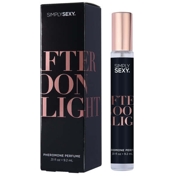 Simply Sexy Pheromone Perfume Afternoon Delight 9.2 ml bottle and packaging presentation.
