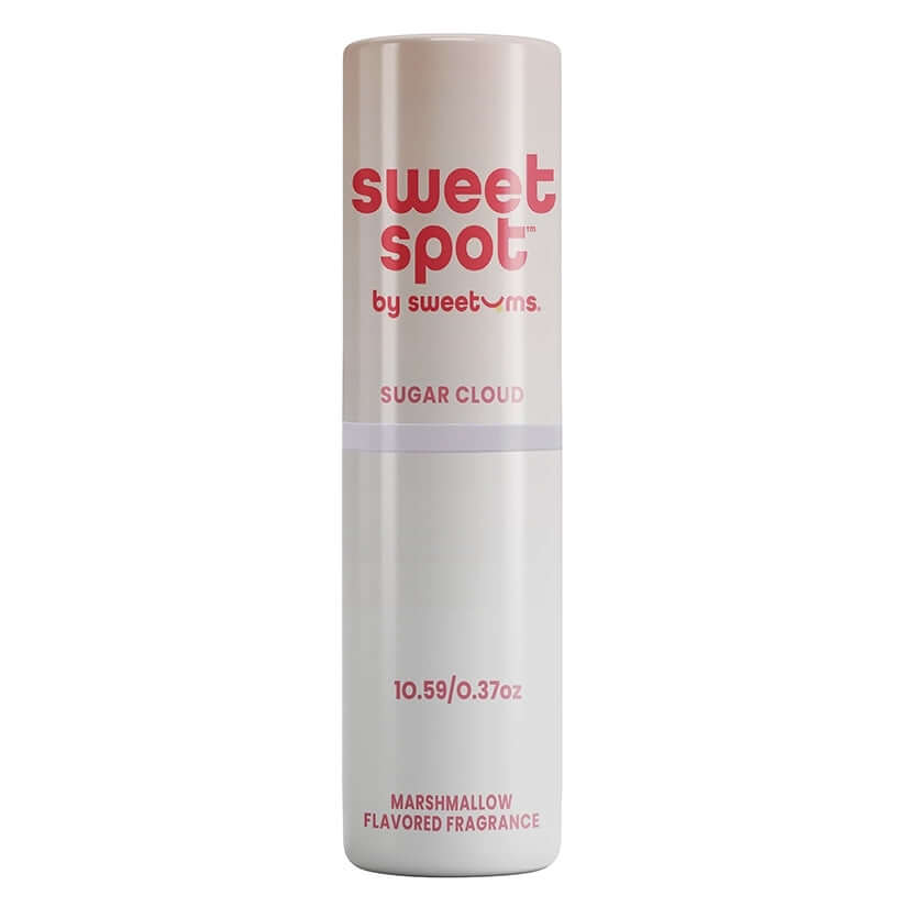 Sweetums Sweet Spot Sugar Cloud Marshmallow 0.37 Oz wax-based solid fragrance stick with marshmallow scent.