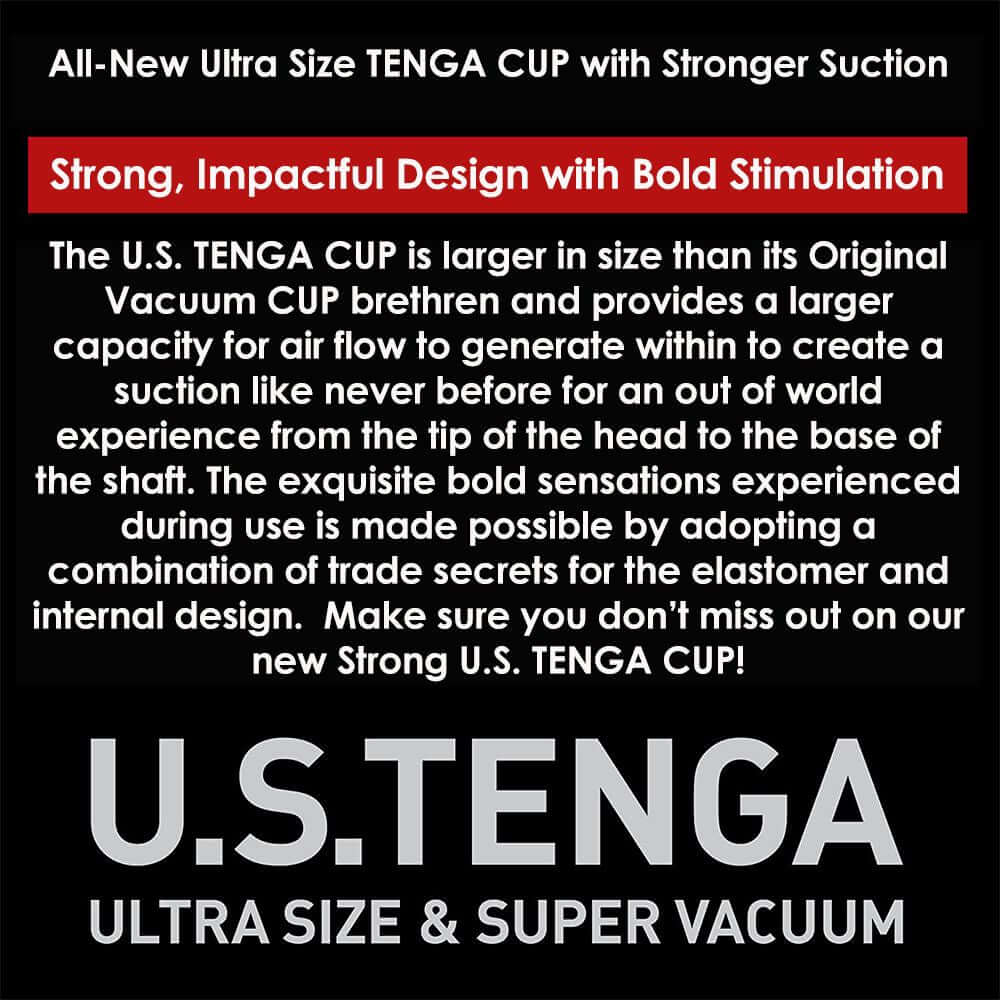 Tenga US Original Vacuum Cup Strong product image showcasing its strong design and features.