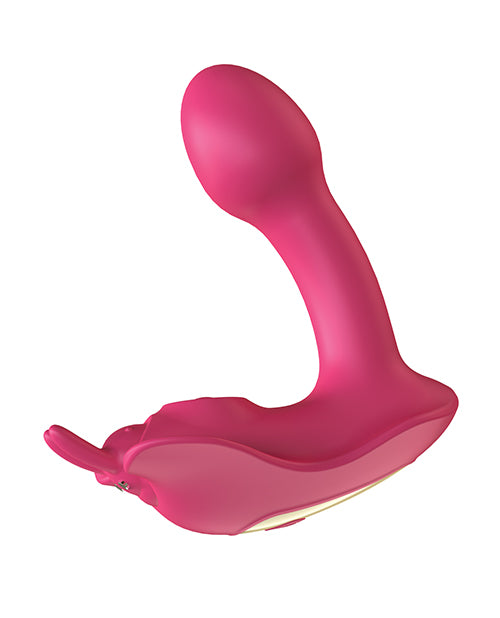 Honey Ryder Dual Action Thumping & Vibrating Rabbit Pink massager designed for enhanced pleasure and ease of use.