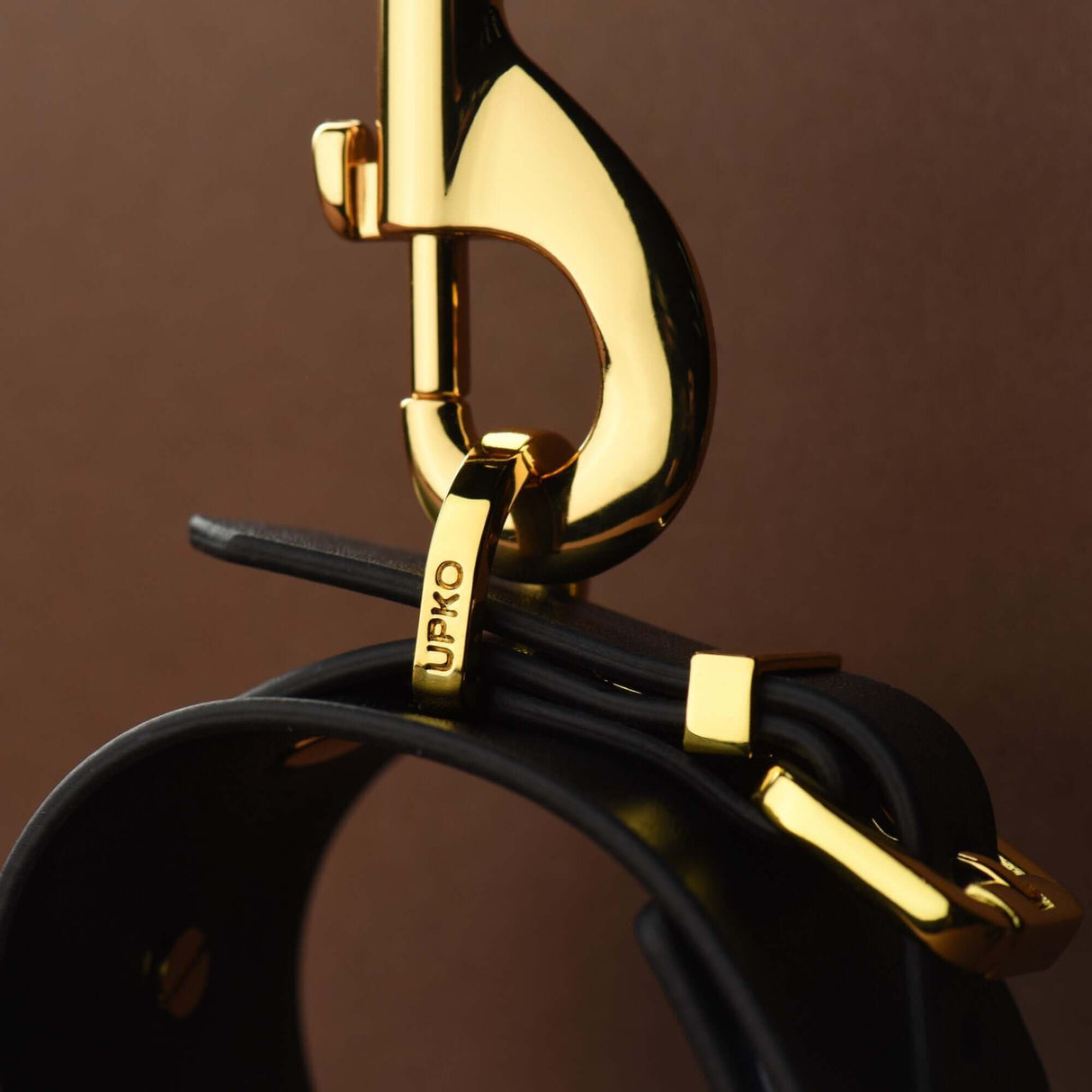 UPKO FUCK ME Luxury Italian Leather Handcuffs by UPKO at $149.99