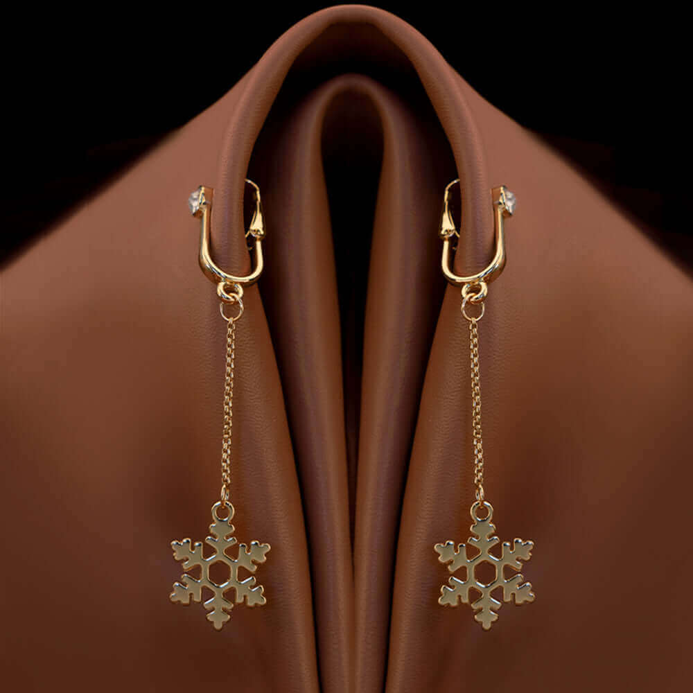 UPKO UPKO Non-pierced Snowflake Clitoral Jewelry at $74.99