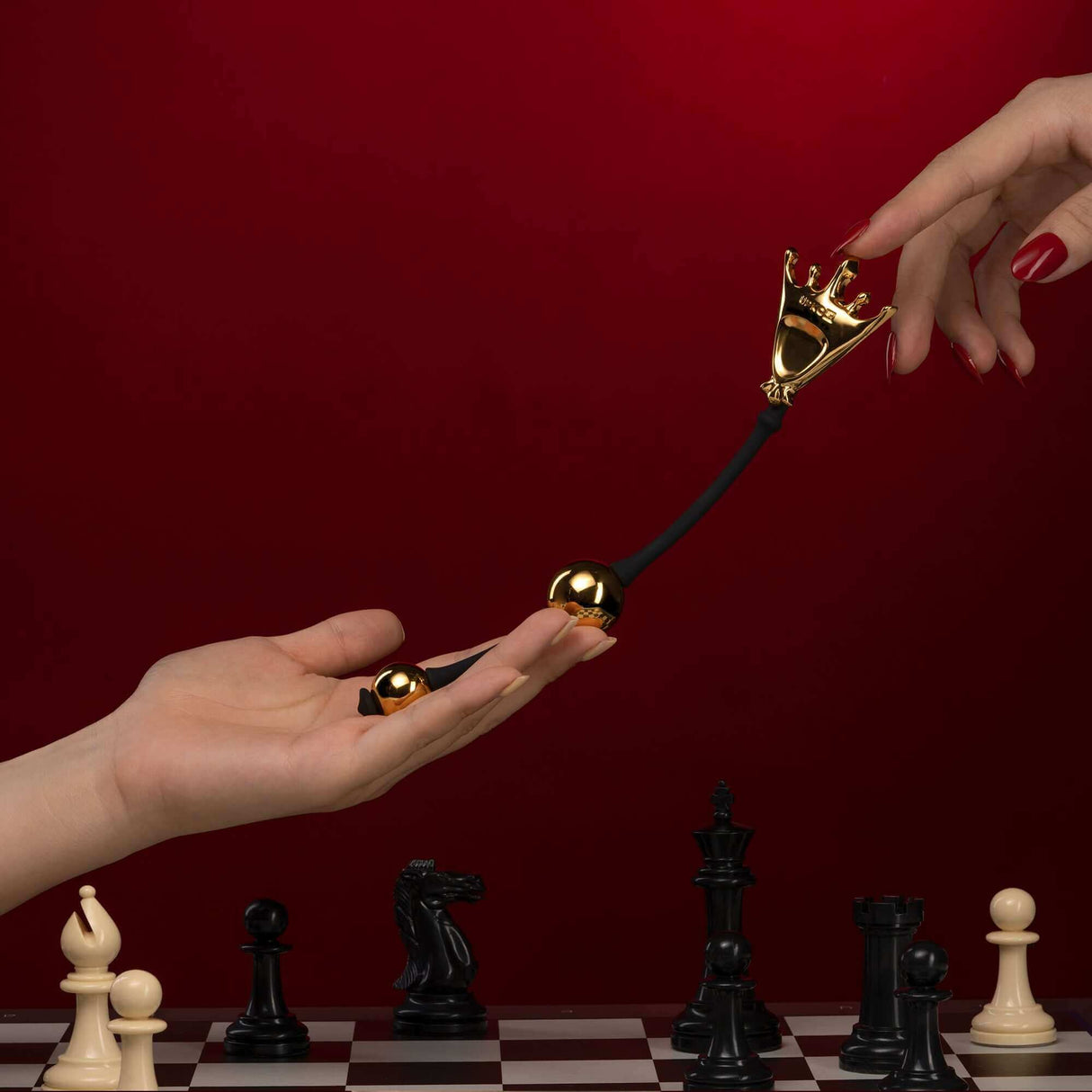 "The Chess" Collection - Queen Premium Metal Pleasure Balls