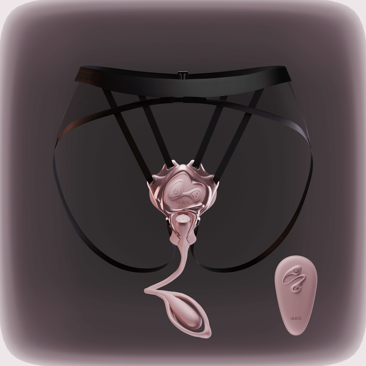 World Best Panty Vibe Massager by Ueros shown in a sleek design for hands-free intimacy.