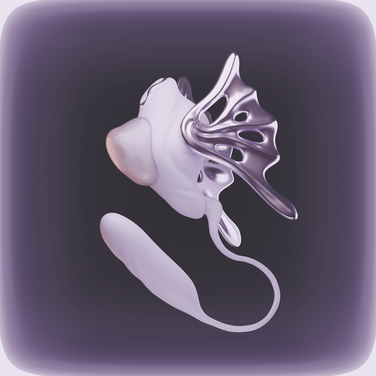 UEROS Suction & Insertable Vibrator Set Dual Function Purple showcasing dual-stimulation design and suction technology.