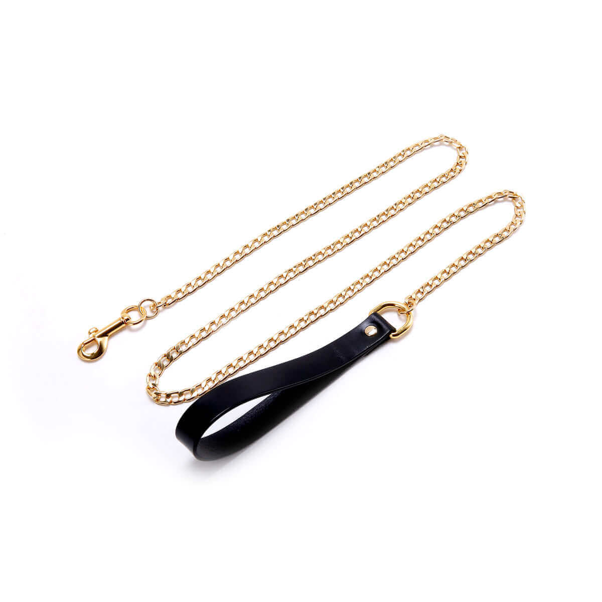 UPKO Luxury Chain Leash with Italian Leather Handle from UPKO at $39.99