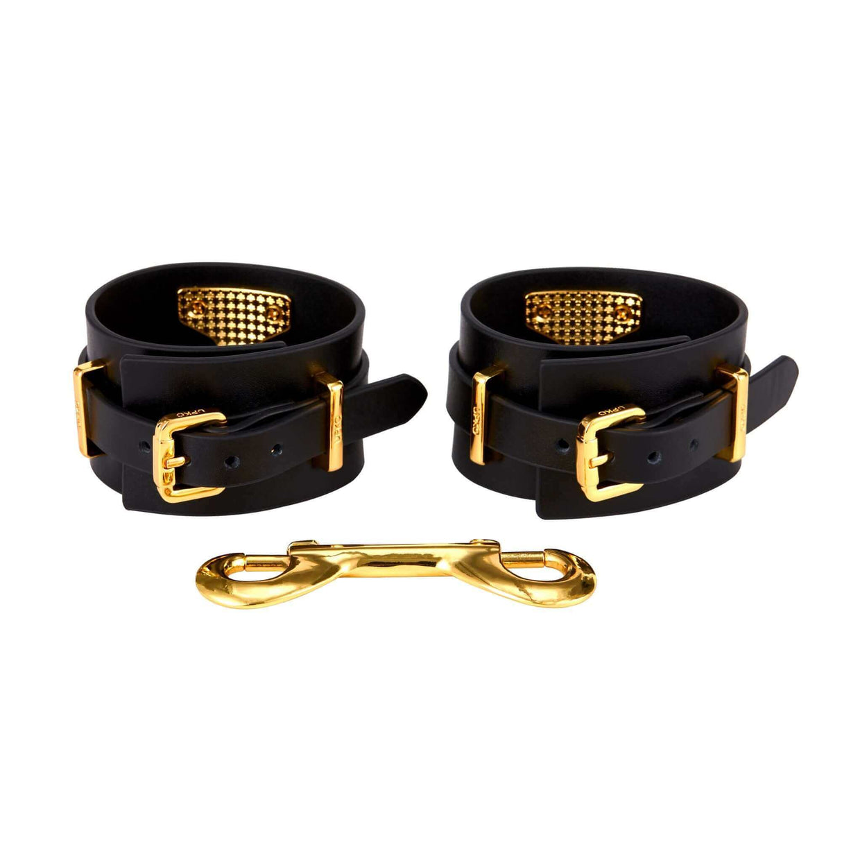 UPKO Luxury Italian Leather Ankle Cuffs by UPKO at $74.99