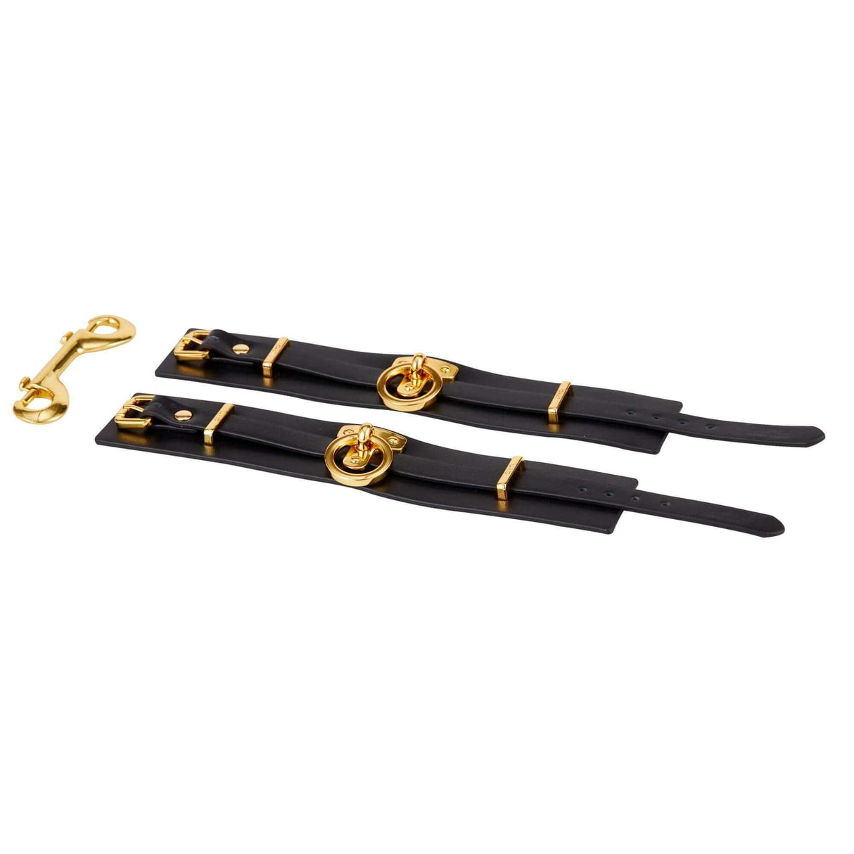 UPKO Luxury Italian Leather Spreader Bar, Handcuffs, and Ankle Cuffs Set by UPKO at $249.99