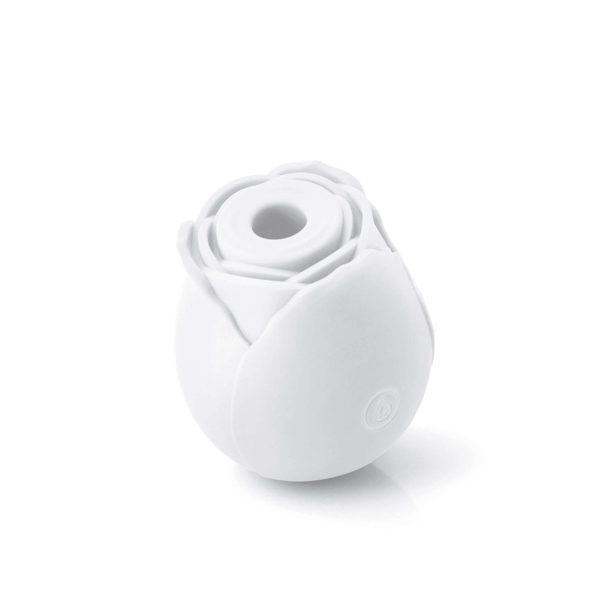 Inya the Rose Glow in the Dark Suction White - elegant air pulse stimulator in a rose design.