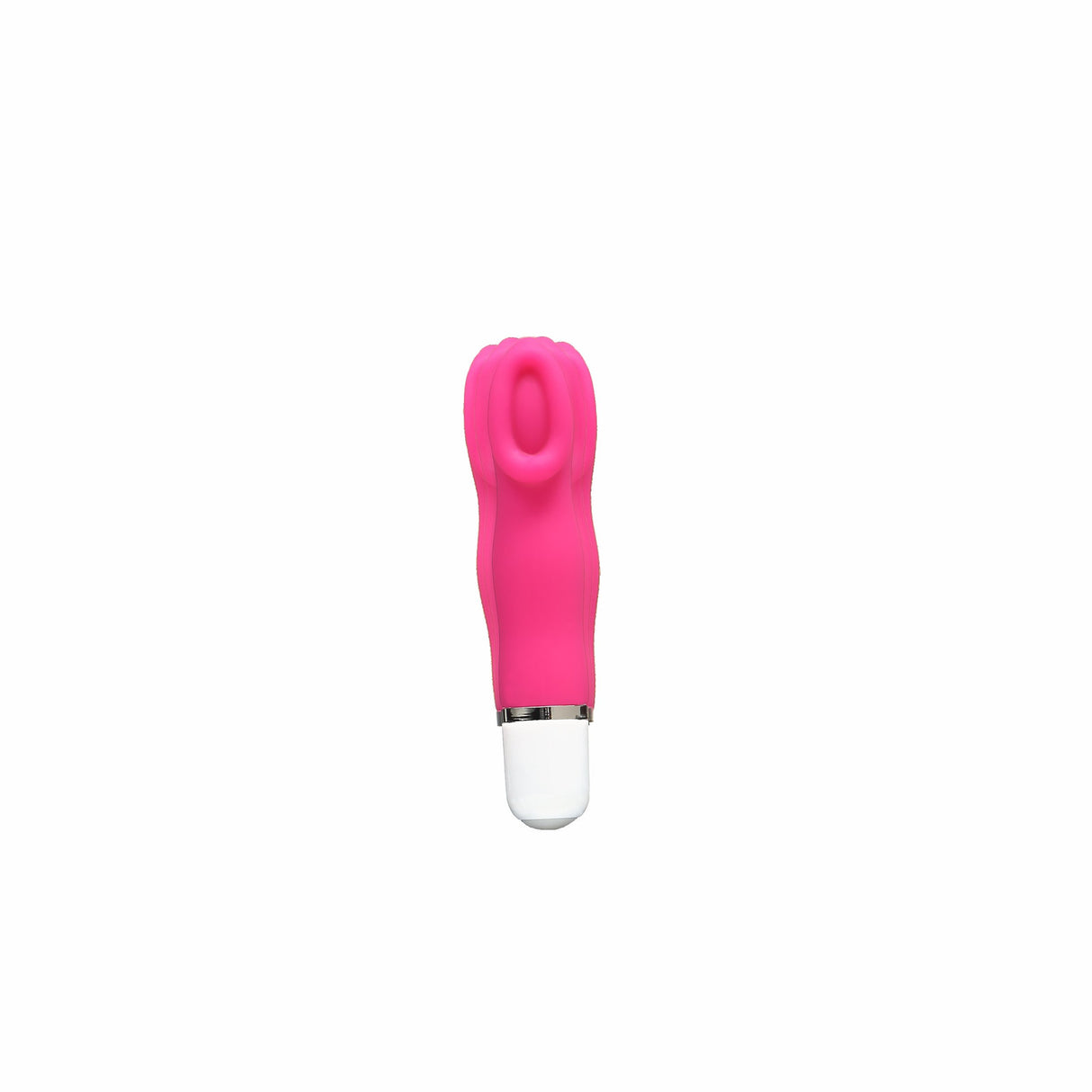 Vedo Luv Mini Clitoral Vibe Hot In Bed Pink in a compact design for intense pleasure.