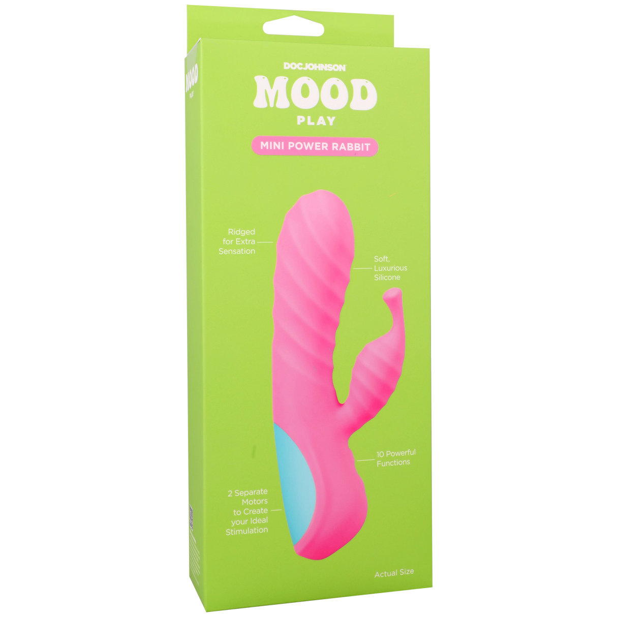 Mood Play Mini Power Rabbit Vibrator Pink - Image 3