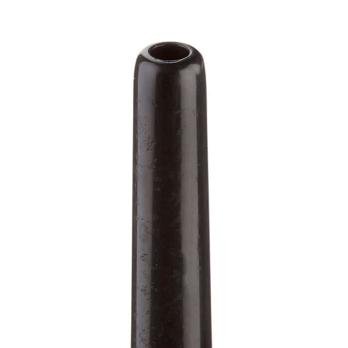 Cloud 9 Deluxe Anal Soft Tip Enema Douche 7.6 Oz nozzle detail, showing black flexible tip for comfortable cleansing.