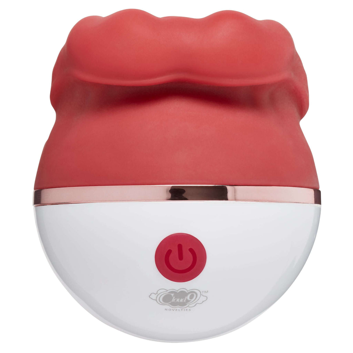 Cloud 9 Big Lips Suction Vibrator featuring soft silicone tongue and air pulse technology for external stimulation.