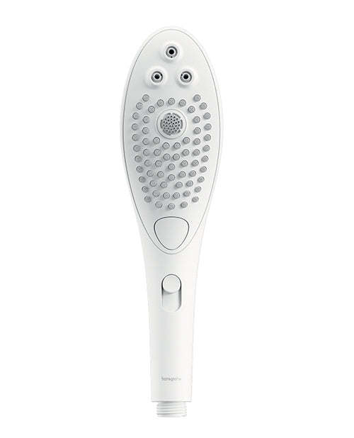 Womanizer Wave Shower Head Clitoral Stimulator White, innovative shower head and water-massage stimulator design.