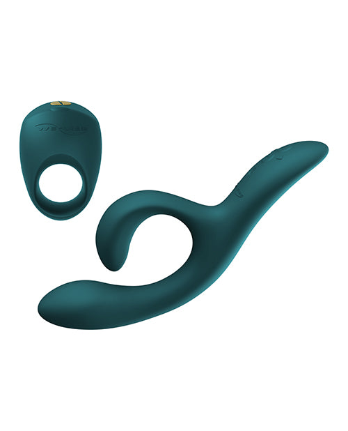 We-Vibe Date Night Special Edition Kit Green Velvet featuring two intimate toys in Velvet Green.