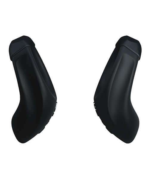 We-Vibe Bond & Bond Tease Us Special Edition Black wearable vibrators side view in black color.