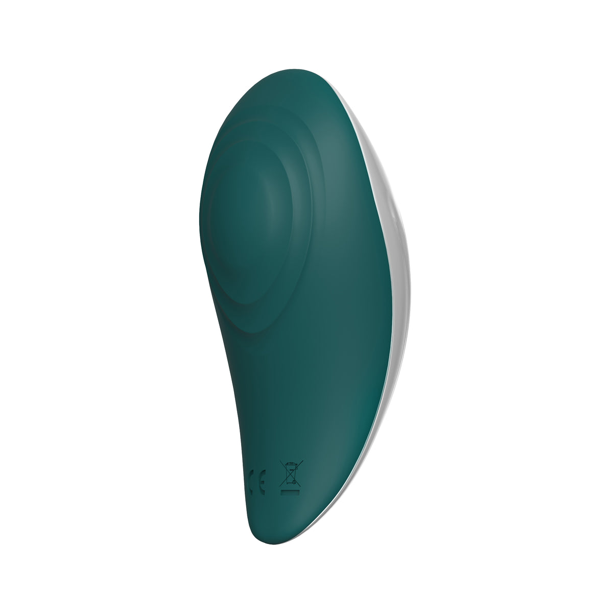 Evolved Palm Pleasure Teal Rechargeable Vibrator features a sleek design for enhanced pleasure and comfort.