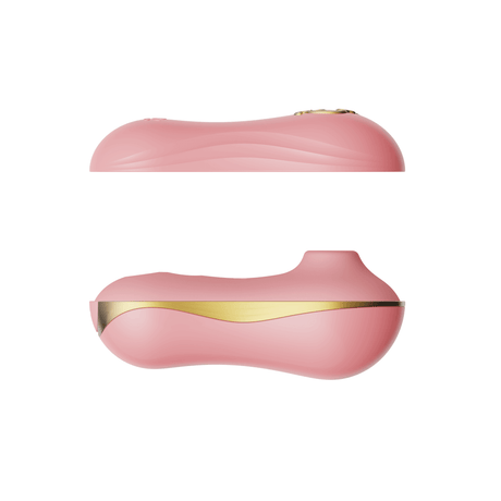 ZALO Unicorn Set Suction Massager Strawberry Pink - Unique, powerful stimulation toy inspired by mythical creatures for first-time pleasure users