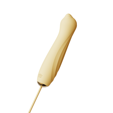 ZALO Unicorn Set Suction Massager Lemon Yellow - Powerful Clitoral Stimulation Device