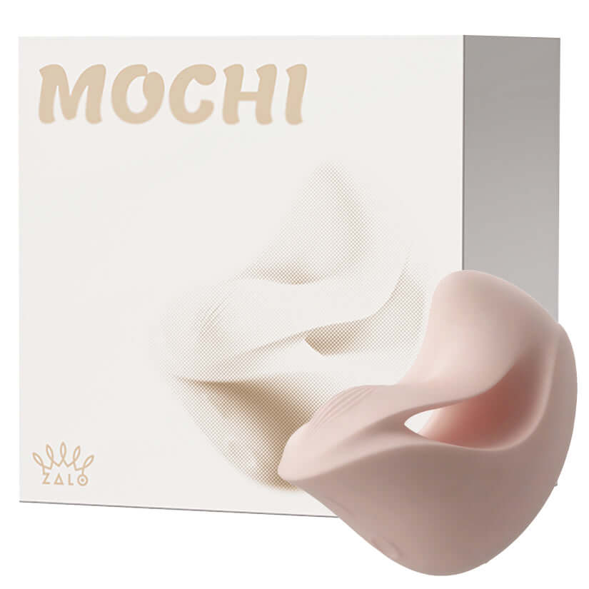 Zalo Mochi Massager Sakura Pink packaging with a playful design.