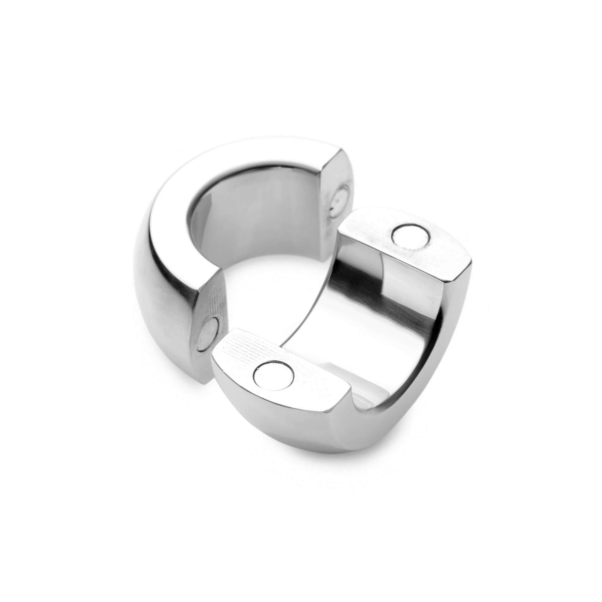 Master Series Magnet Master Stainless Steel Ball Stretcher in polished stainless steel with a two-piece magnetic design.
