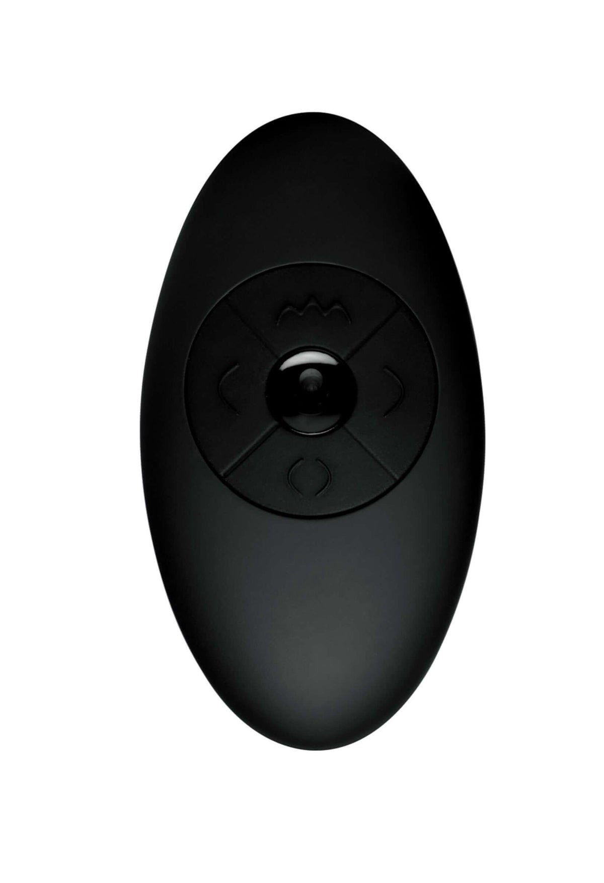 Remote control for Silicone Vibrating and Thrusting Plug with Remote Control, designed for easy pleasure adjustment.
