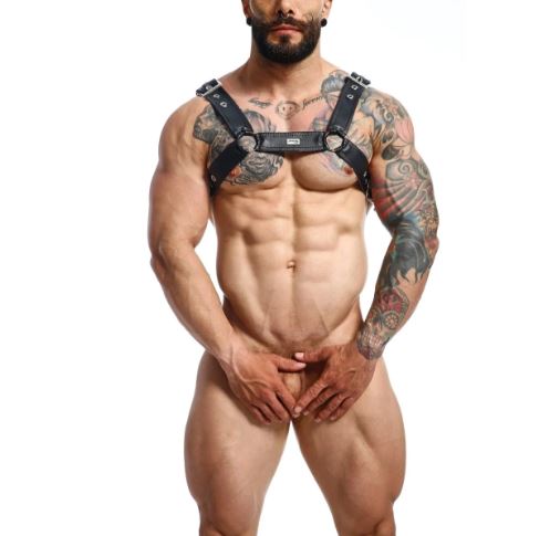 Male Basics Dngeon Classic Belt Harness Black