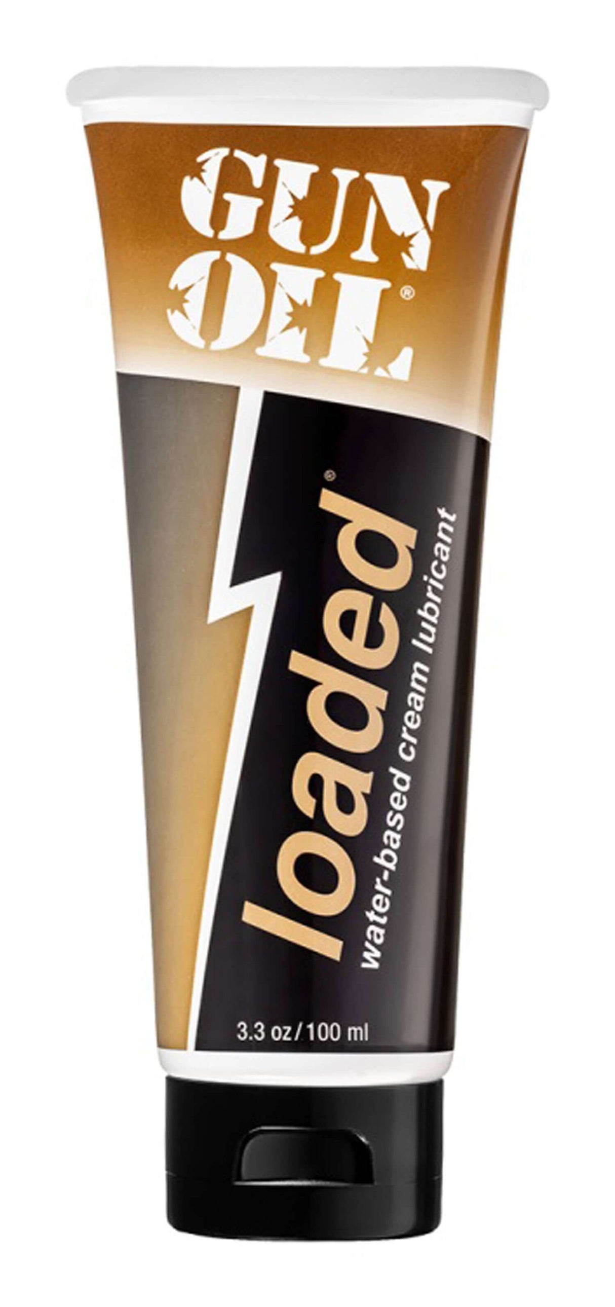 Gun Oil Loaded Water-based Cream Lubricant 3.3 Oz tube with hybrid technology for enhanced performance.