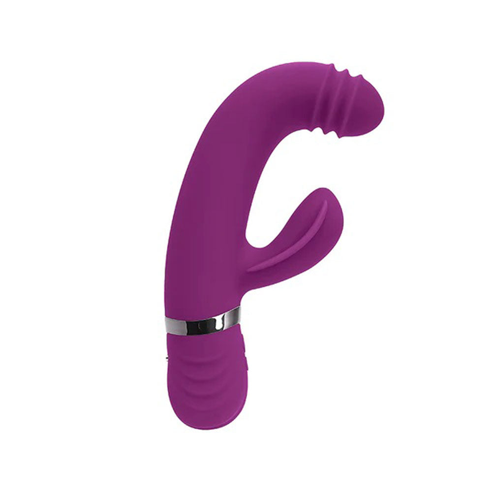 Playboy Pleasure Tap That Tapping G-Spot Vibrator Purple designed for intense G-Spot stimulation.