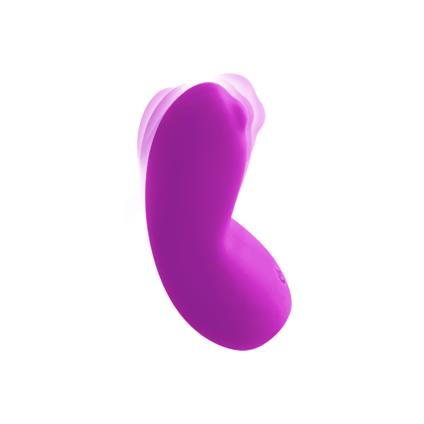 Vedo Izzy Clitoral Vibe Violet Vixen in a sleek purple design, perfect for targeted pleasure and discreet use.