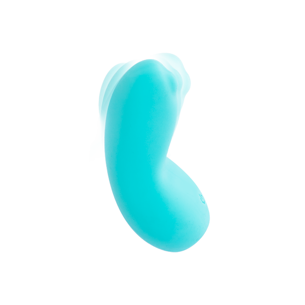 Vedo Izzy Clitoral Vibe Turquoise, compact and powerful palm-sized stimulator.