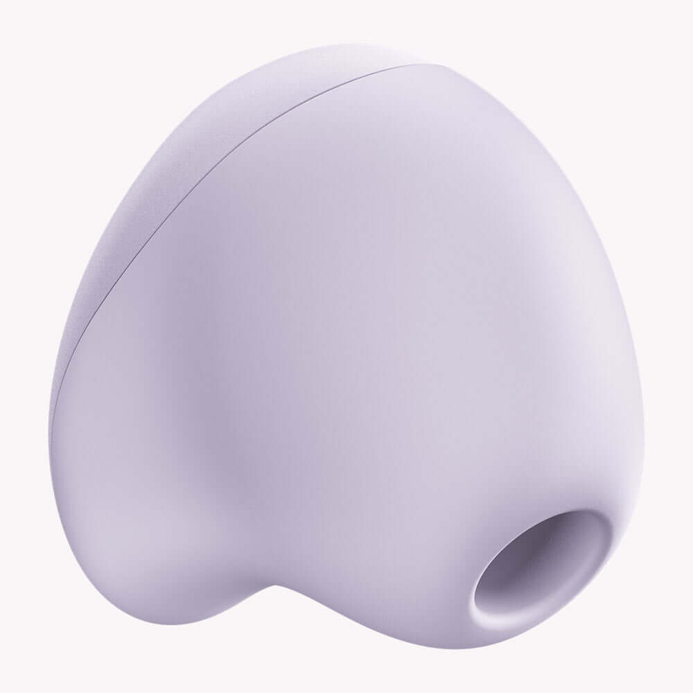 Fun Factory Mea Air Pulse Clitoral Vibrator Purple showcasing its sleek design for innovative clitoral stimulation.