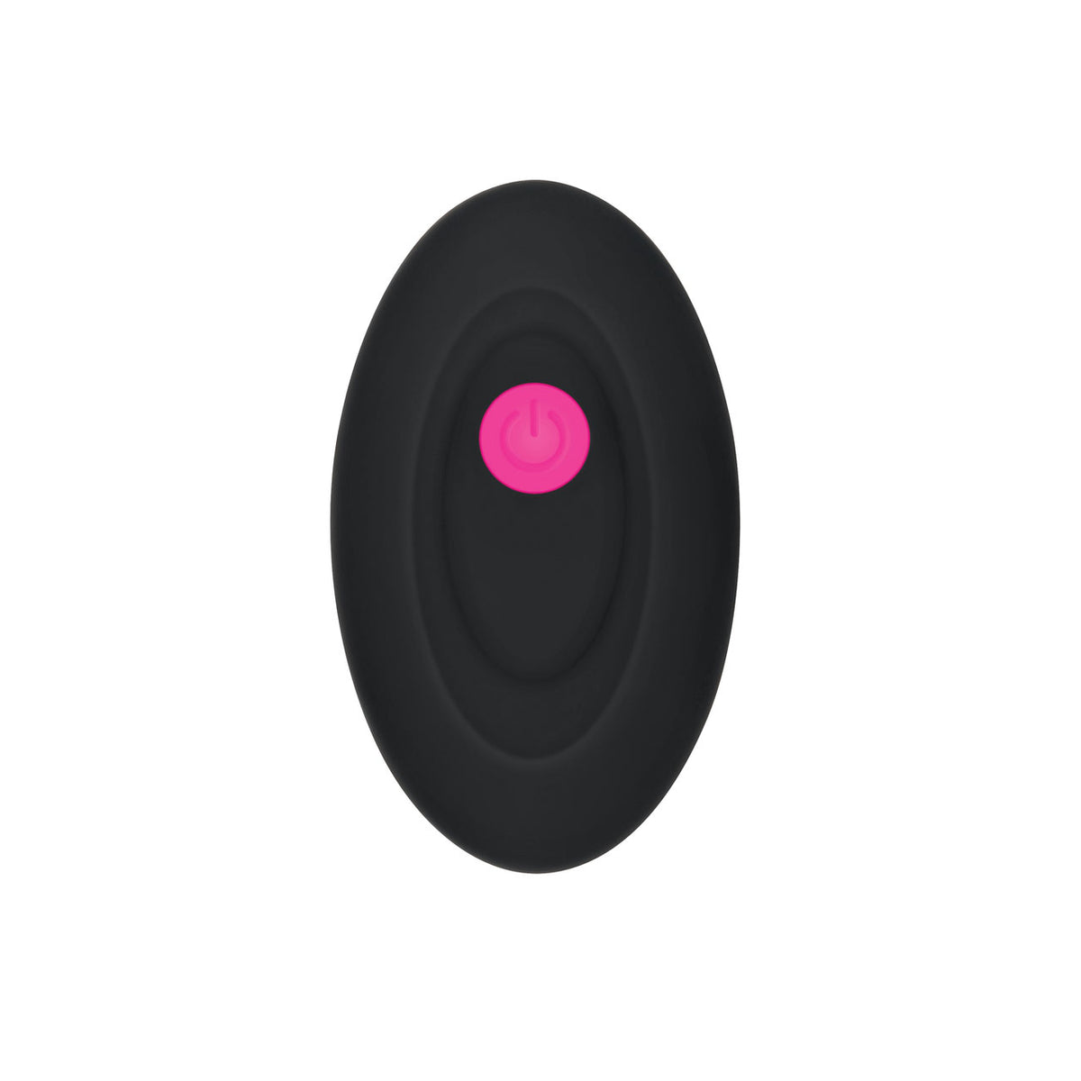 Gender X Pink Paradise Remote Control Vibrator Clear remote control with pink button on a sleek black design