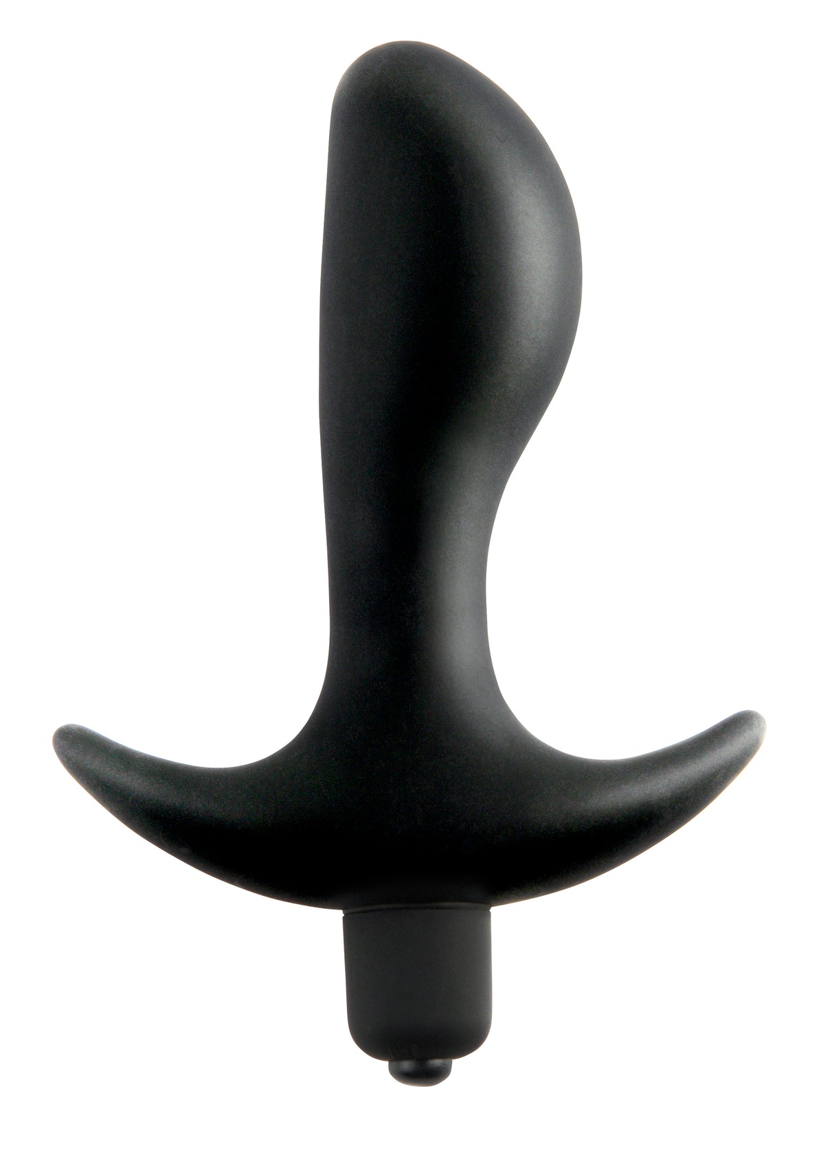 Anal Fantasy Vibrating Perfect Silicone Plug 3.5 Inch Black for comfortable, beginner-friendly anal play.