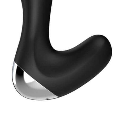 Nalone Pro P Remote Control Prostate Massager featuring silicone design and chrome accents for enhanced stimulation.