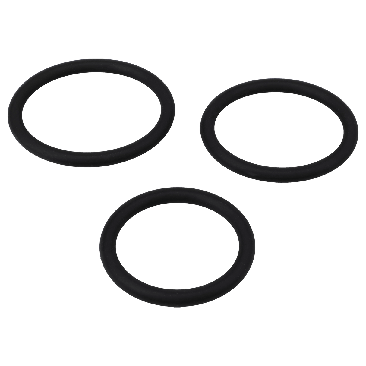 Titanmen Slim C-Ring 3 Piece Silicone Set Black featuring three sizes for customizable fit and enhanced performance.