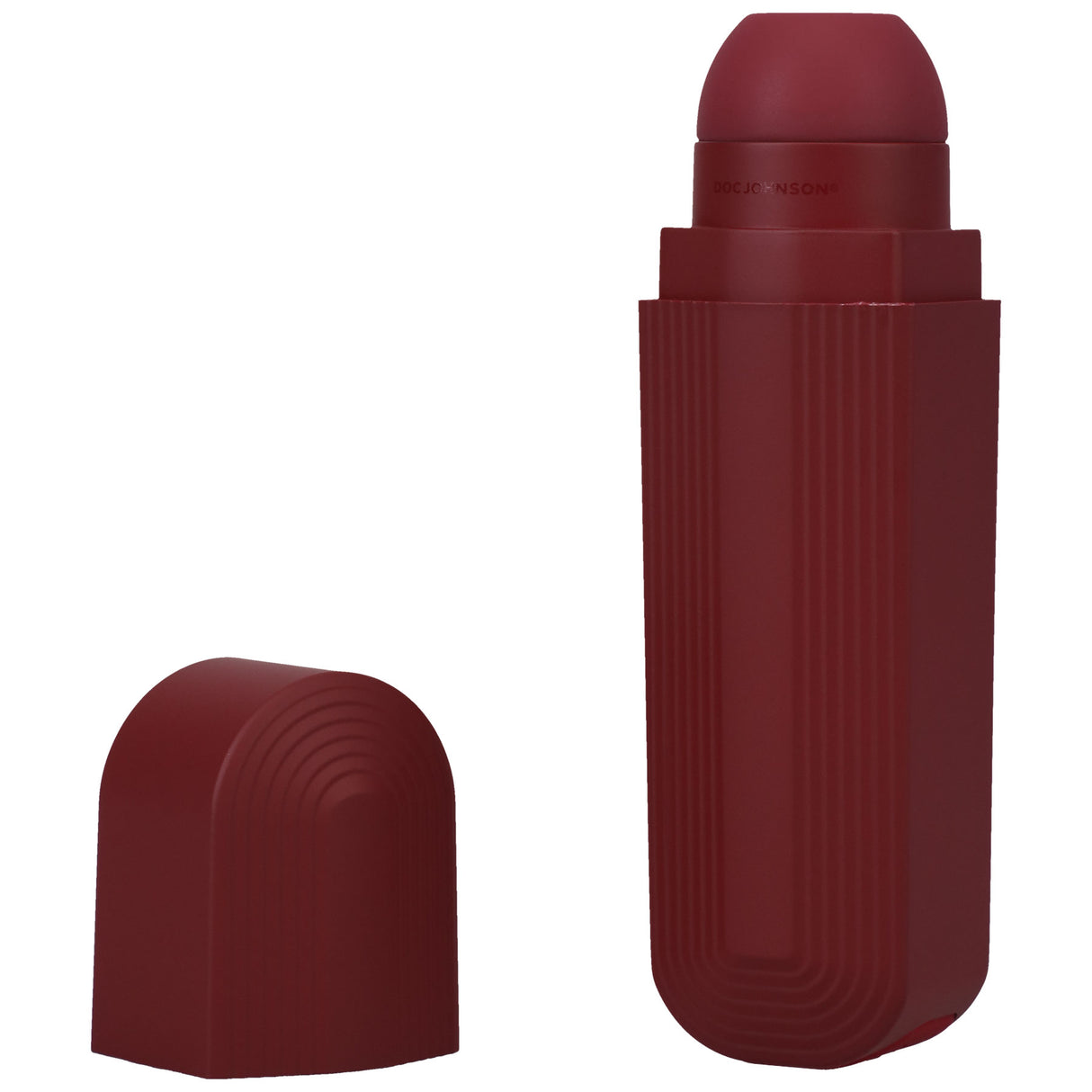 This Product Sucks Sucking Clitoral Stimulator Red - discreet lipstick-shaped suction toy for targeted pleasure.