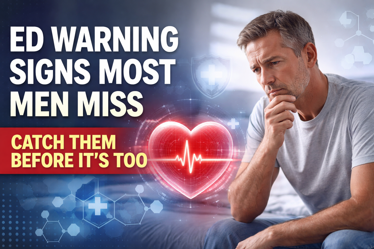 ED Warning Signs Most Men Miss: Catch Before It's Too Late