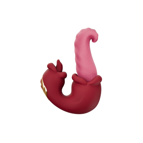 Wet Smooches Mouth Licking Tongue Vibrator featuring a unique design for pleasurable experiences.